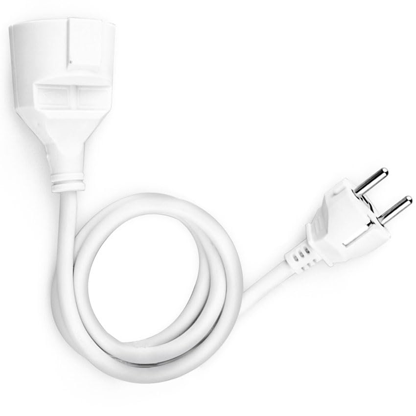 manguera 3x1,5mm, 2m blanca, flexible y resistente, ideal para riego, aspiración y transporte de líquidos.